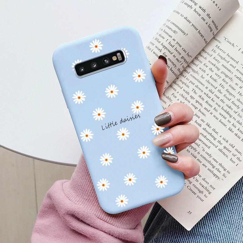 Fall Für Samsung Galaxy S10 S10 Plus S10E Telefon Abdeckung Nette Cartoon Candy Gemalt Weiche TPU Coque Für Samsung S10 s10 + S10E Funda – Detail 35