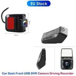 Grabador DVR frontal con USB para coche, reproductor Multimedia Android, navegación GPS, Full HD 720P 1080P, ADAS, cámara de salpicadero, Audio automático