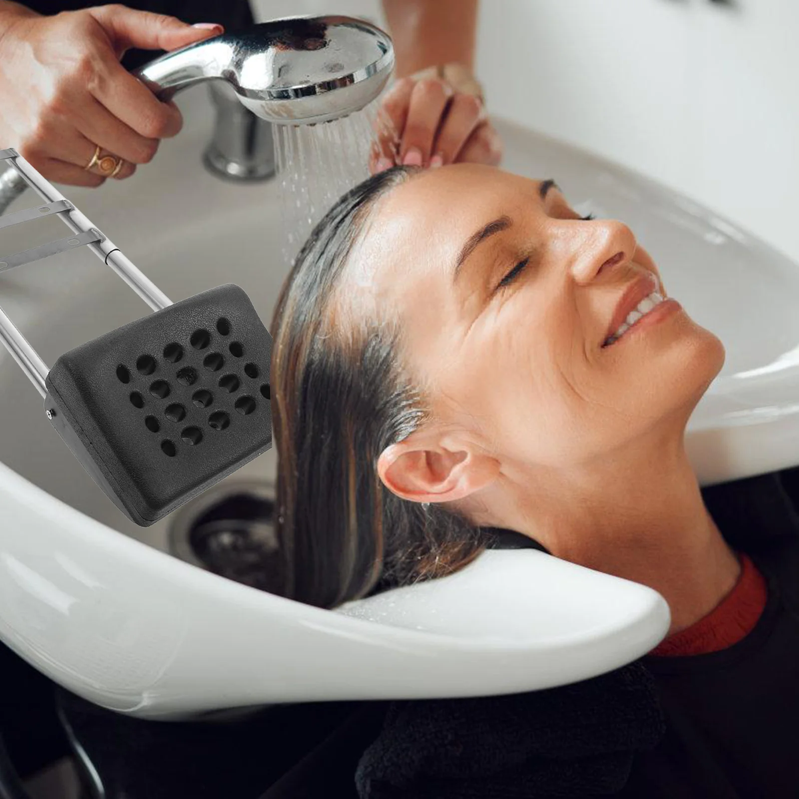 Shampoo Nackenstütze Kissen Wiederverwendbare Salon Waschbecken Nackenstütze Für Haar Waschen Shampoo Schüssel Unterstützung Badewanne Kissen