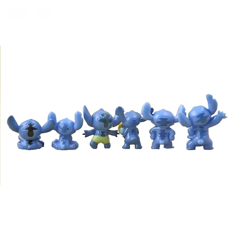 12 unids/lote figura de punto conjunto de juguete Anime Mini figuras de acción de punto muñecas suministros de fiesta en casa decoración juguetes regalo de Navidad