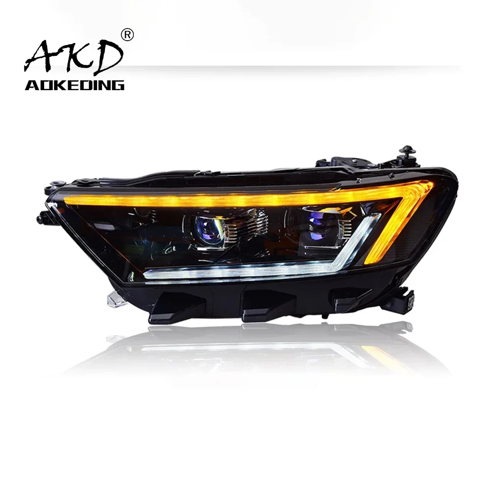 Car Styling Head Lamp for  T-Roc 2017-2021 T ROC Headlight Projector Lens Dynamic Signal Drl Automotive Accessories Upgrade