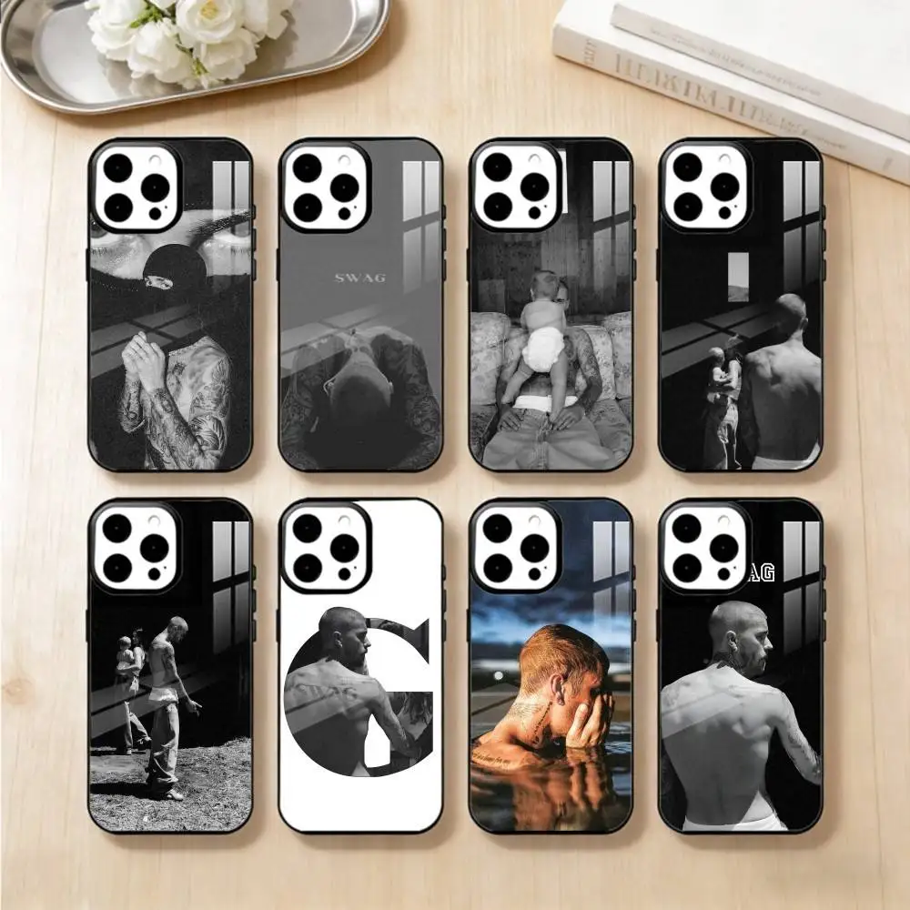 

SWAG J-Justin-n B-Bieber Phone Case For iPhone 14,16,15,13,17,12,Plus,Pro,Max Magnetic For Magsafe Frosted Cover