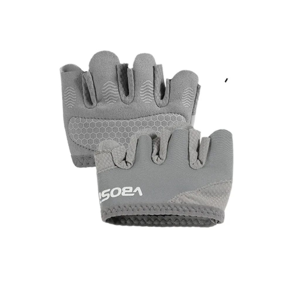 

1Pair Anti-Slip Gym Half Finger Gloves Breathable Four Finger Anti-Slip Workout Gloves Lightweight Thin Crossfit Gloves Workout