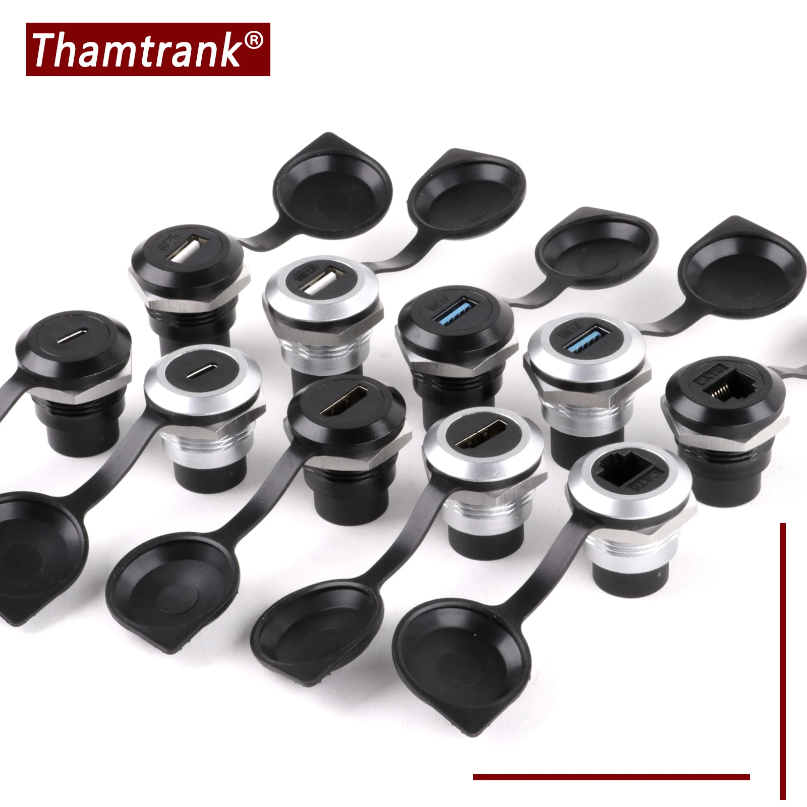 1Pc Metal Round Soc…