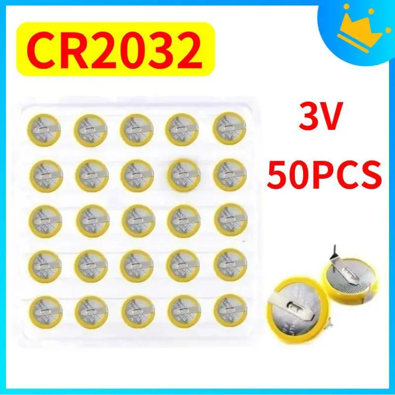 50/25pcs PCS CR2032 CR 2032 Button Battery 3V Lithium Battery For Watch Toy Calculator Car Remote Control Button Coin Cell 2025