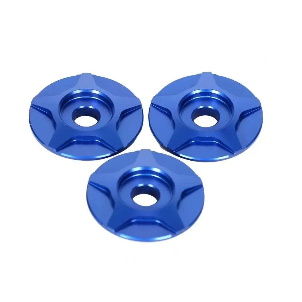 

6*Blue 6*Red CNC Body Side Panel Frame Decoration Cover Cap Full Set Verge Washer For HONDA GROM MSX 125 MSX125 2022 2023 2024