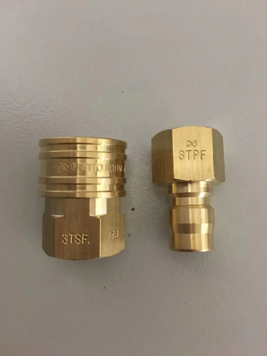 Connector 123468TPF-TSF-TPH--TSH-TPM-TSM BS Brass Die Connector