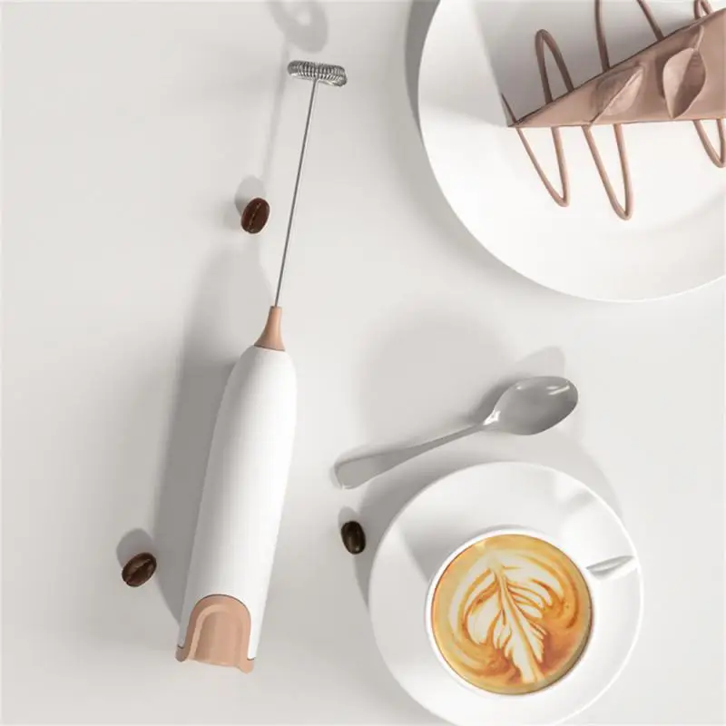 Mini mousseur à lait électrique portable, cafetière, batteur à œufs, agitateur à cappuccino au chocolat, déterminer, 1, 2, 4 pièces