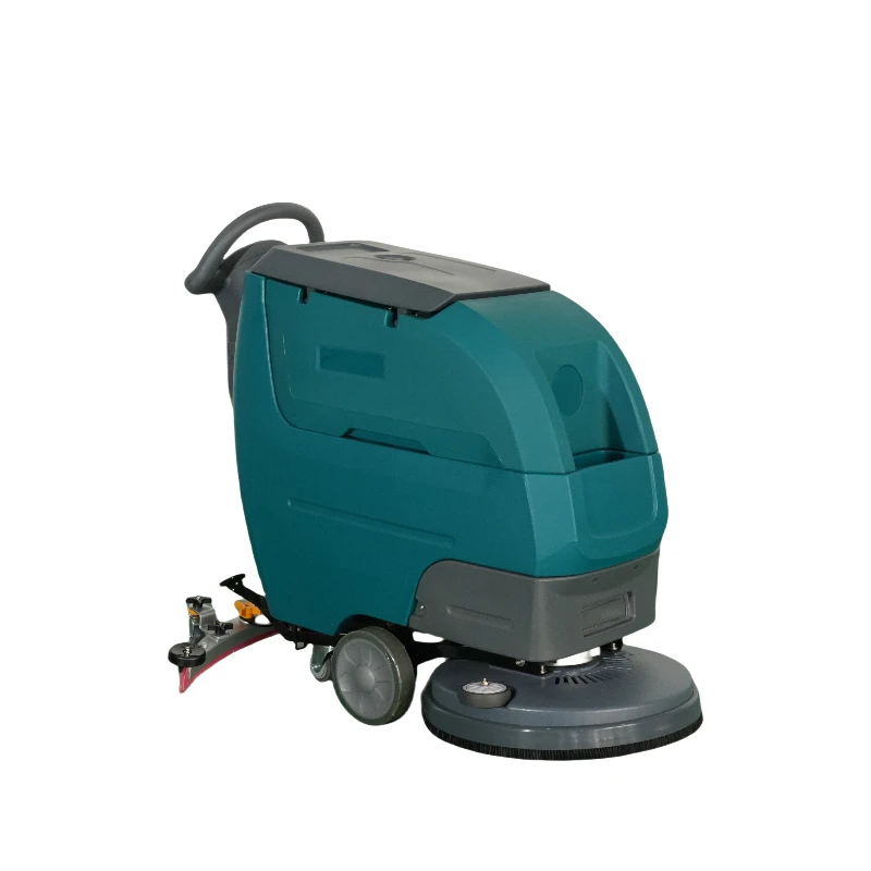 510Mm walk in 60L battery powered commercial washer new condition floor washer dryer polishing function