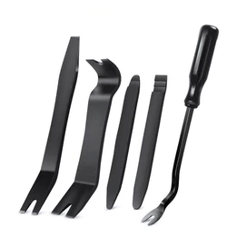 5Pcs Auto Trim Removal Tool Kit, No Scratch Plastic Pry Tool Kit - Interior Door Panel Clip Fastener Removal Set For Vehicle