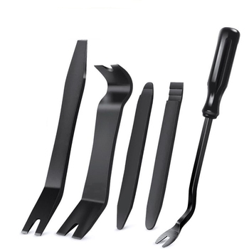 5Pcs Auto Trim Removal Tool Kit, No Scratch Plastic Pry Tool Kit - Interior Door Panel Clip Fastener Removal Set For Vehicle
