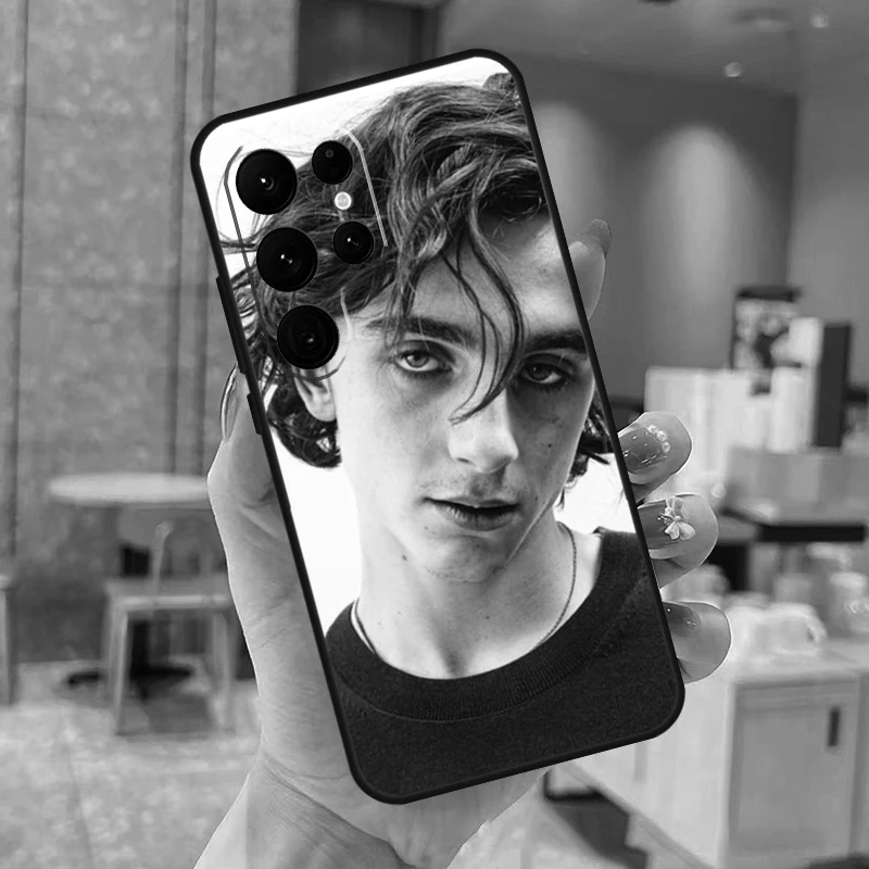 티모티 샬라메 배우 폰 케이스 삼성 갤럭시 S25 S24 S23 S21 S20 S22 울트라 S9 S10 플러스 S25 FE 백 커버