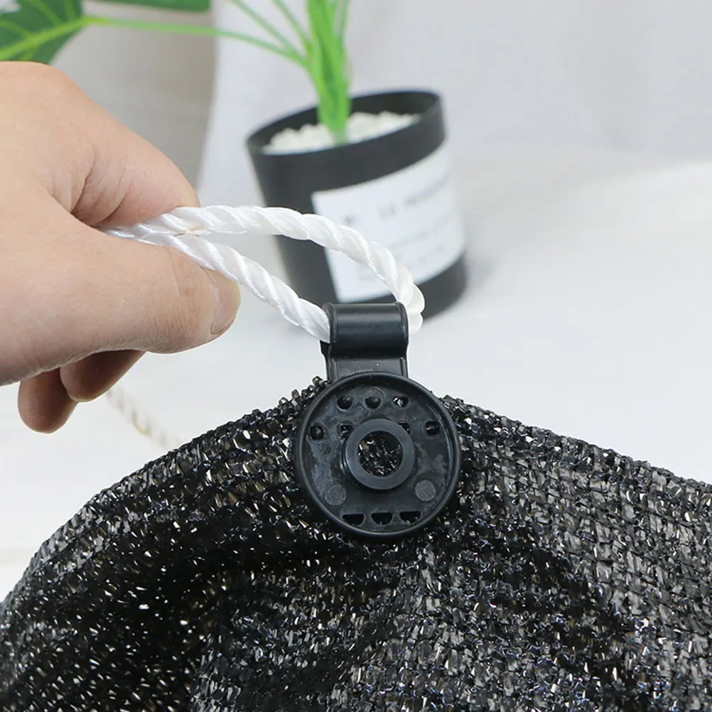 

30pcs Net Clips Greenhouse Shade Fixing Reusable Plastic Buckles Sunshade Film Clamp Outdoor Mesh Fastener Heavy Duty Garden