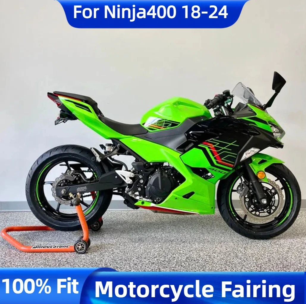 For KAWASAKI NINJA 400 ZX400 EX400 Ninja400 2018 - 2024 Motorcycle Fairings Injection Mold Painted ABS Plastic Bodywork Kit Sets