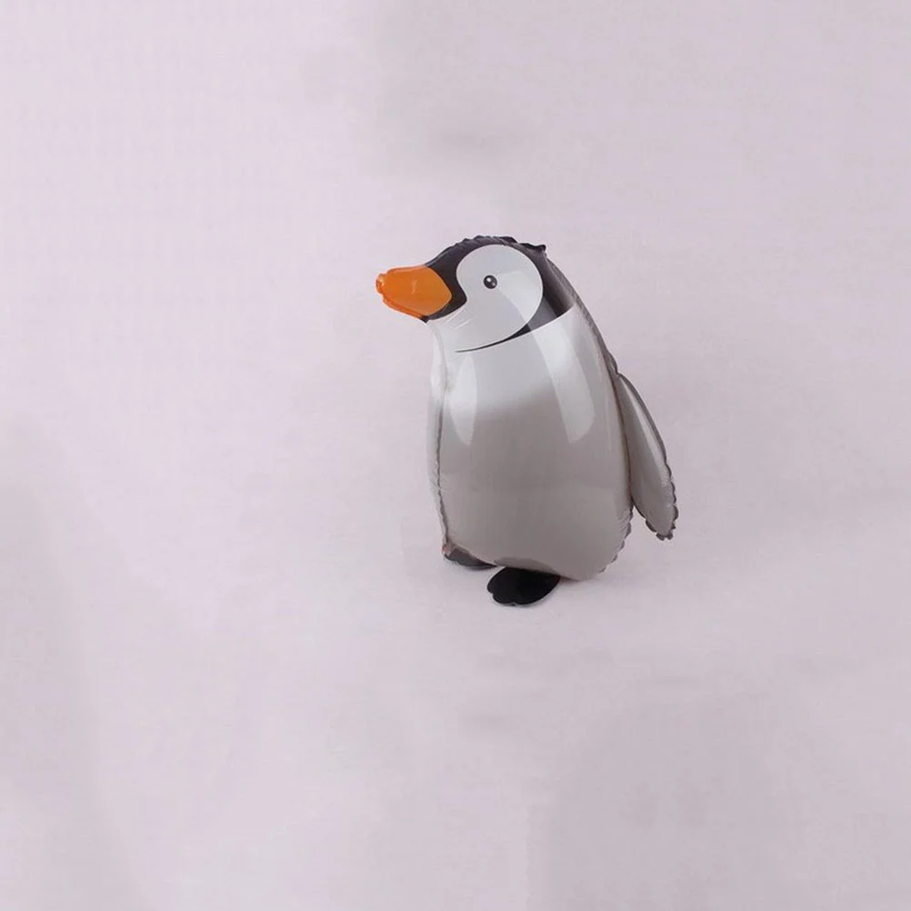 2 Pcs Animal Airwalker Balloons gonfiabile Penguin Decor Foil Walking Pet Child