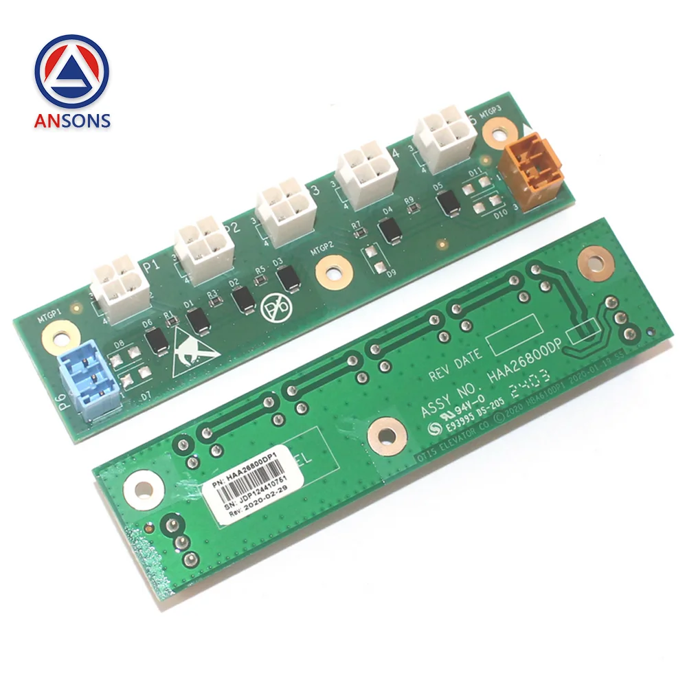 HAA26800DP1 PCBA OTIS واجهة السلالم المتحركة PCB لوحة تحويل Ansons قطع غيار السلالم المتحركة