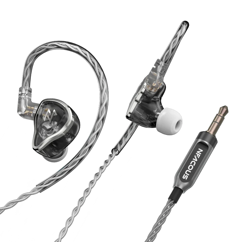 NF ACOUS NM20 Monitor de alta fidelidad intrauditivo dinámico DJ estudio escenario Audiophile músico auricular con Cable desmontable de 2 pines 0,78mm