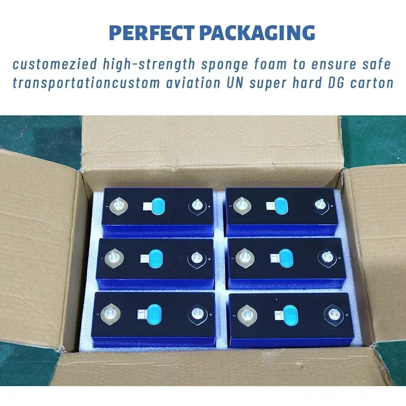 خلية بطارية ليثيوم Akku الصف A Gotion Lifepo4 280Ah 310Ah 320Ah 302Ah 3.2V 340Ah لتخزين قوارب عربة الجولف RV #4