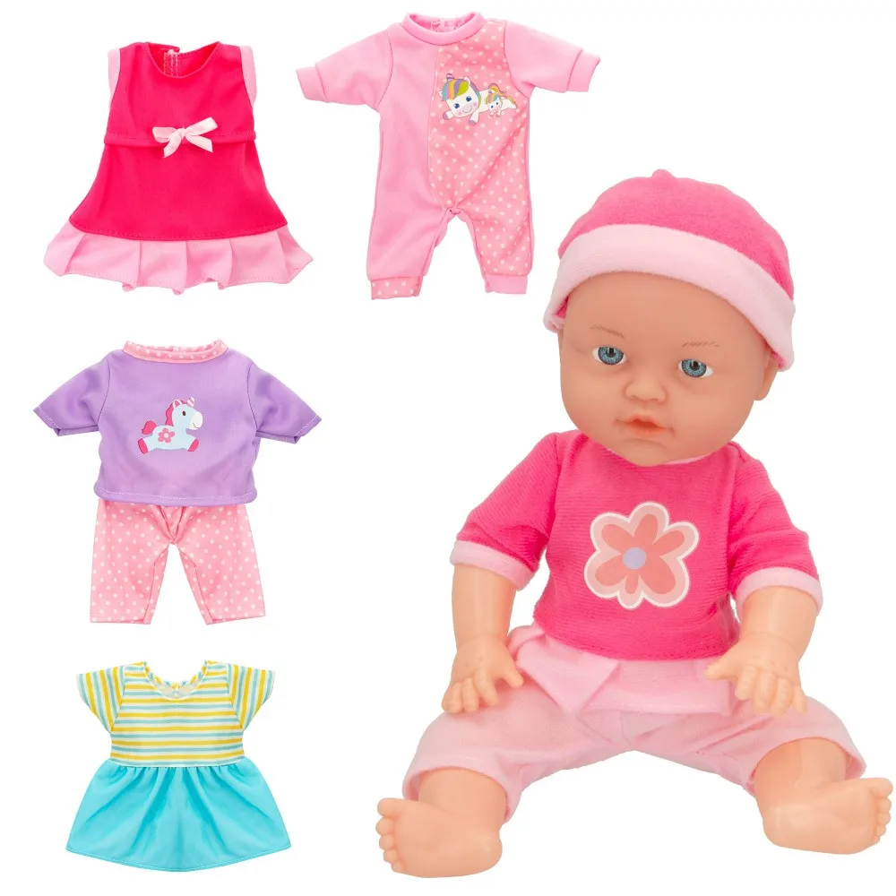 Baby Doll 32 cm with clothes Colorbaby's