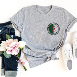 Algeria Tee women summer Japanese comic tshirt girl harajuku clothing