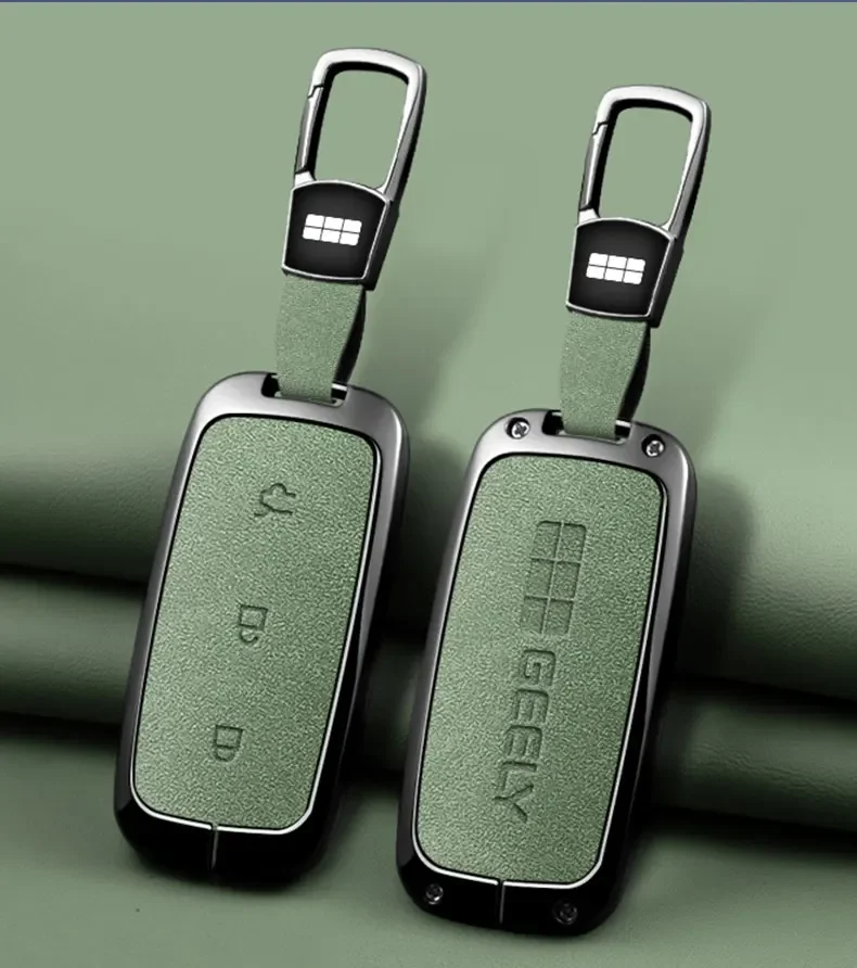 Für Geely EX5 Galaxy Starship 7 EM-i L7 Modell E8 E5 Auto Smart-Fernbedienung Schlüsselhülle Emblem Zinklegierung Schutzgehäuse Zubehör – Detail 12