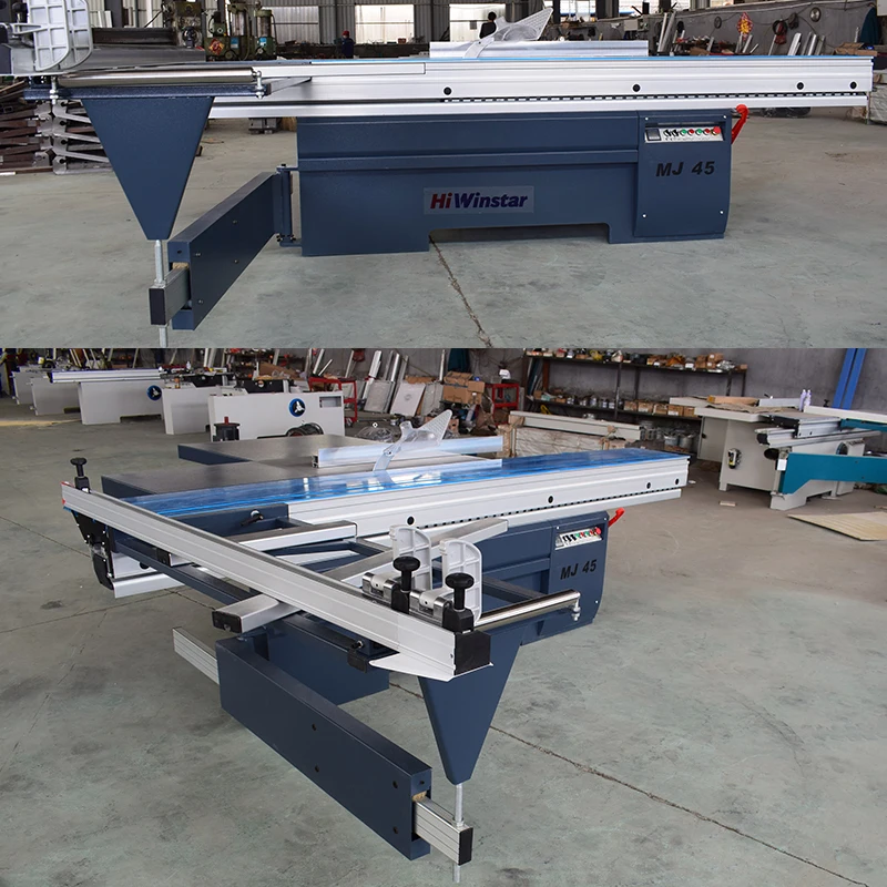 Sliding Table Panel Saw Wood Cutting Machine for MDF Melamine 1600/2800/3200mm Adjustable Size for Home Workshop