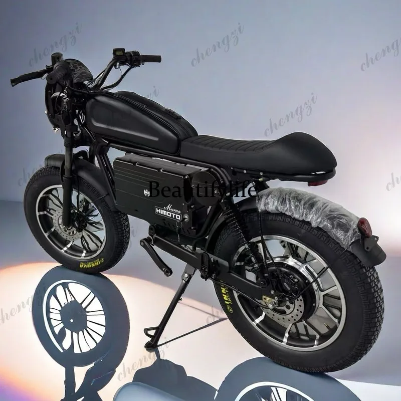 A172 export version electric bicycle retro non-slip wide tire city college student youth city scooter