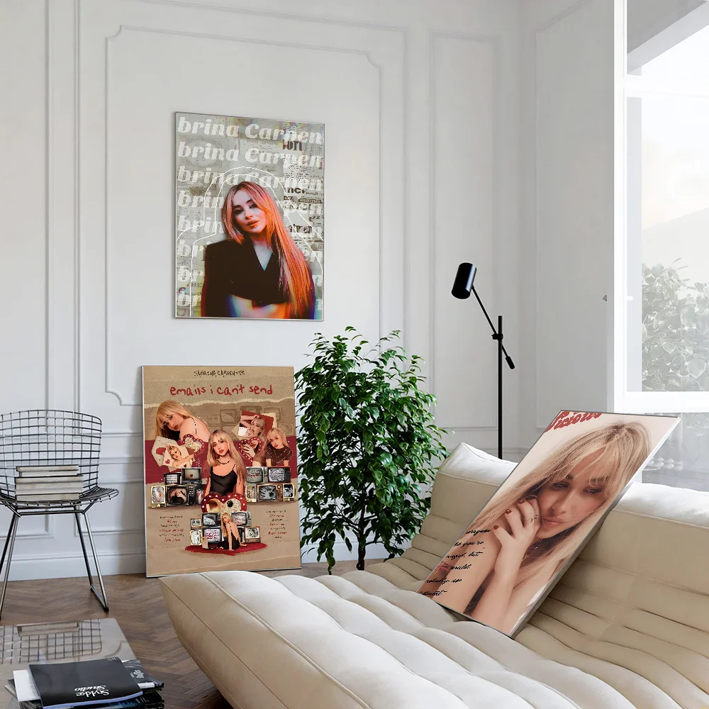 Singer S-Sabrina Ann Lynn C-Carpenter Good Quality Prints and Posters Vintage Room Bar Cafe Decor Home Decor