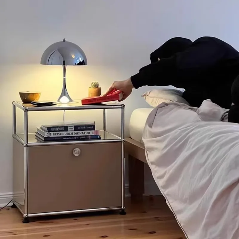 Modular cabinet bedside tables are available in a variety of sizes and colors, suitable for bedroom/commercial furniture as well