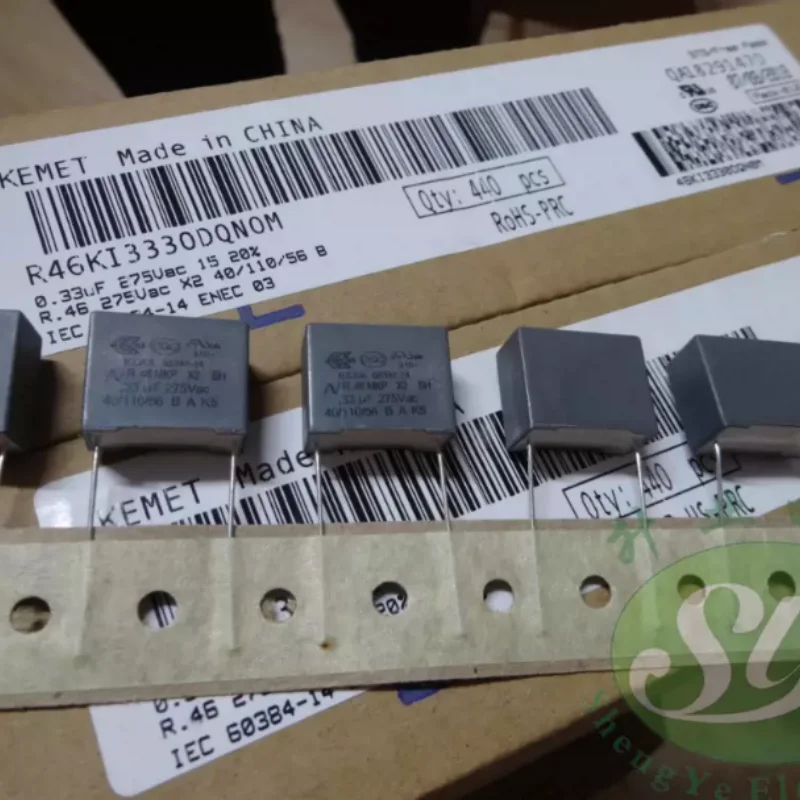10pcs-100pcs KEMET AV R46KI3330DQ 0.33uf/275VAC 330nf u33 334 brand new film capacitor