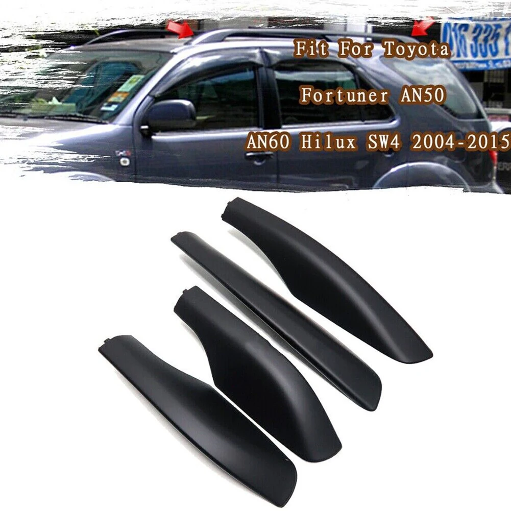 

Personalize and Add Style to Your Car's Roof with this Rack End Cover for Toyota For Fortuner AN50 For Hilux 200414