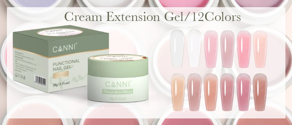 CANNI 9 ml Schwarz Weiß HEMA TPO FREI Gel Lack Farbe Hohe Qualität Langlebig Soak Off Neon UV LED Lampe Aushärtung Kunst Nagel Gel – Detail 4