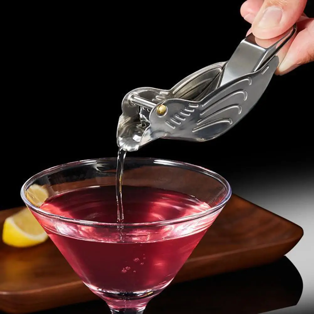 Reliable Citrus Juicer Stainless Steel Juicer Portable Citrus Fruit Squeezer Elegant Bird Press Kitchen Gadget for Fresh Juice