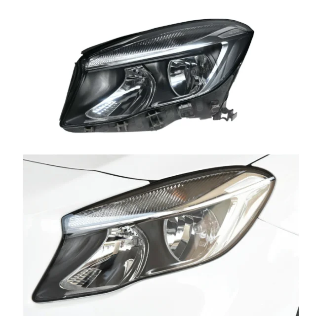 

W156 X156 Headlight Head Lamp Halogen for Class 2015 2016 2017 2018 2019 GLA200 1569061100 1569061200