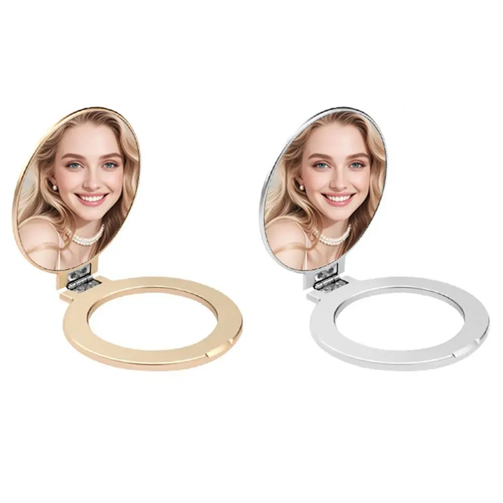 Mirror Bracket Folding Paste Phone Holder Angle Adhesive Paste Rack Support Finger For Universal Phone Grip Stand Makeup Mirror