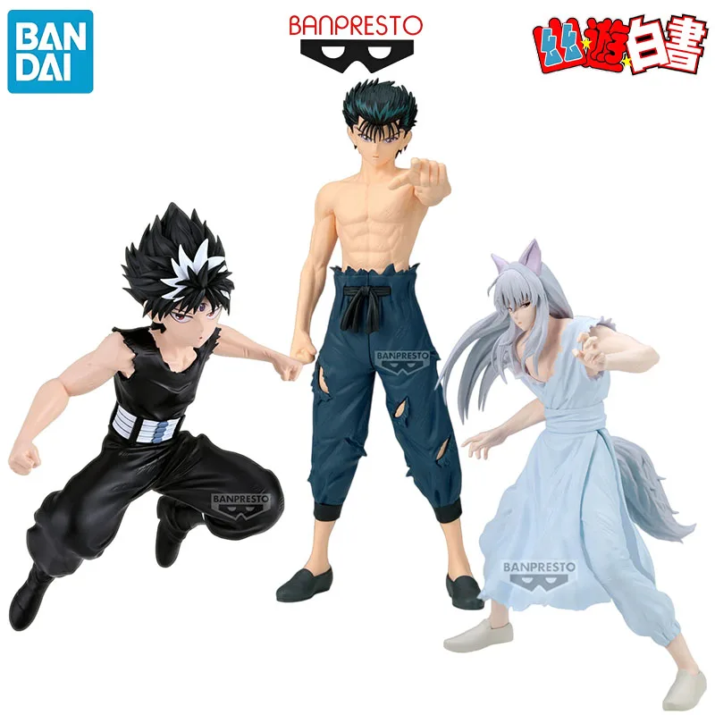 

В наличии: Оригинальная фигурка Bandai MAXIMATIC YuYu Hakusho (ЮЮ Хакушо) Юсуке Урамэши, Курама, Хиэй — аниме-персонажи для подарков и коллекций, модель-игрушка