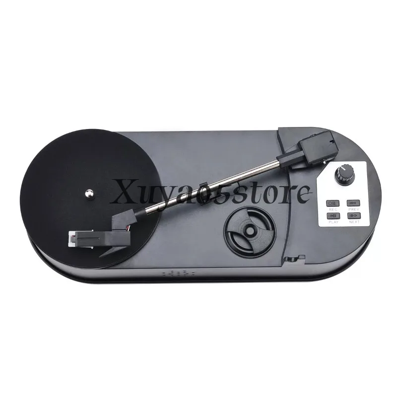 Mini vinyl record player, phonograph, record player, direct U disk MP3 converter, double 33 to 45 to