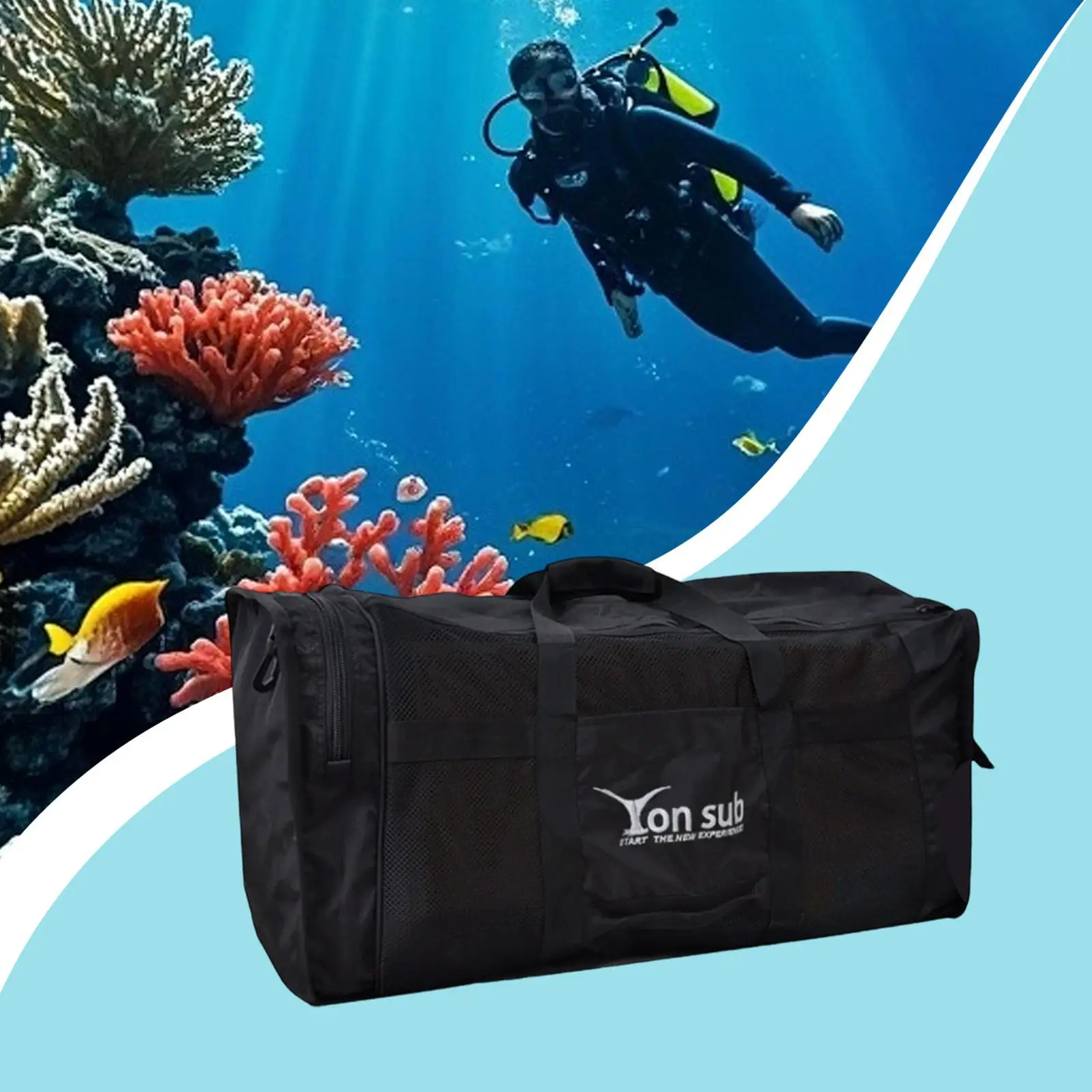 

Сумка-дафл для дайвинга, универсальная сумка с ручками, сумка-переноска, ручная сумка для снорклинга, дорожная сумка-дафл, органайзер для каякинга и рафтинга