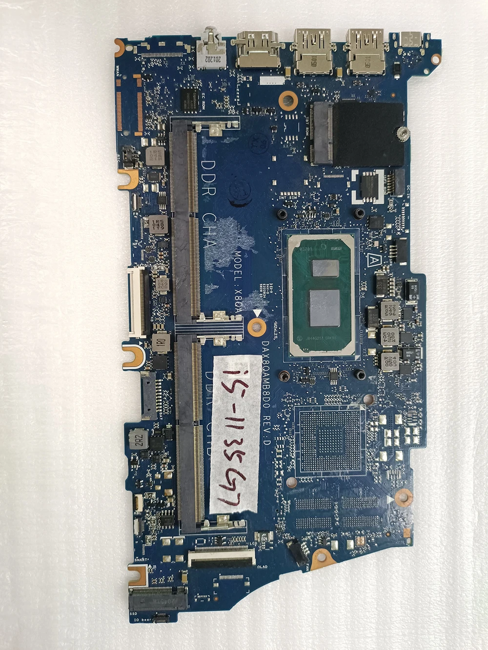 

For HP Probook 440 450 G8 Motherboard DAX8QAMB8D0 DAX8QMB28A0 DAX8QIMB8B1 I5-1135G7 Cpu on-Board 100% Working Ok