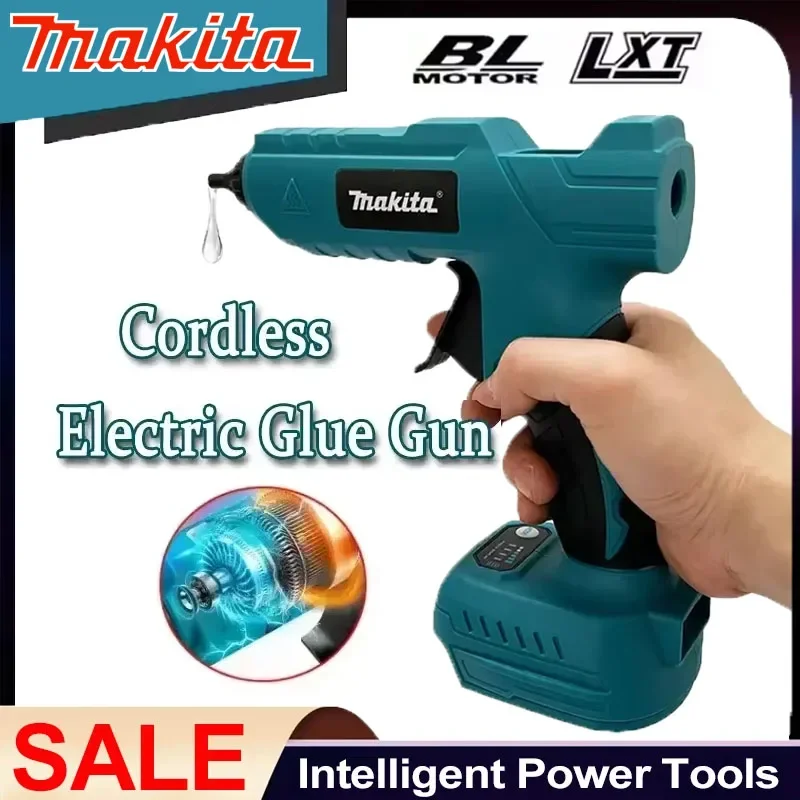 

Электрический клеевой пистолет Makita 18V с литий-ионным аккумулятором для DIY, упаковки и декоративных работ