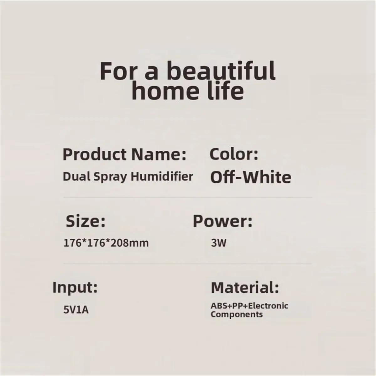 abab-68l-加湿器、静音運転とナイトライト機能搭載、家庭やオフィス環境に快適に使用できます。