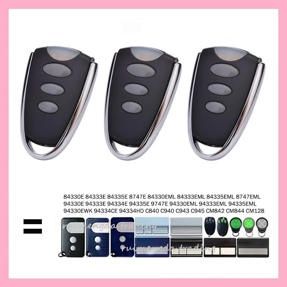 3PCS LiftMaster 94335E 94335EML 1A5639-7 Gate Remote Control MERLIN C945 C943 C940 C840 Garage Door Opener 433.92MHz Transmitter