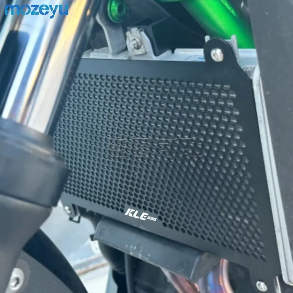 

For Kawasaki KLE500 KLE 500 kle500 kle 500 2026 Motorcycle Accessories Radiator Guard Grille Cover Protector Protection