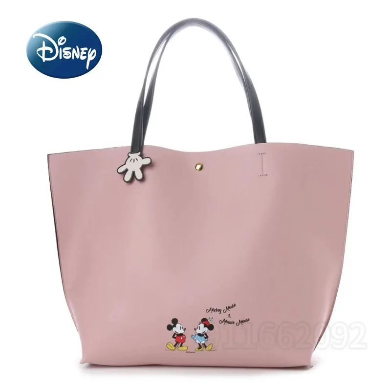 Disney Mickey Original Women\'s Handbag Luxury Brand New Women\'s Bag Cartoon Women\'s Shoulder Bag Large Capacity High Quality