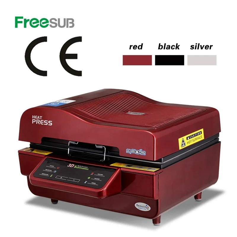 Freesub 3d sublimation vacuum heat press machine mobile phone case printing machine ST3042