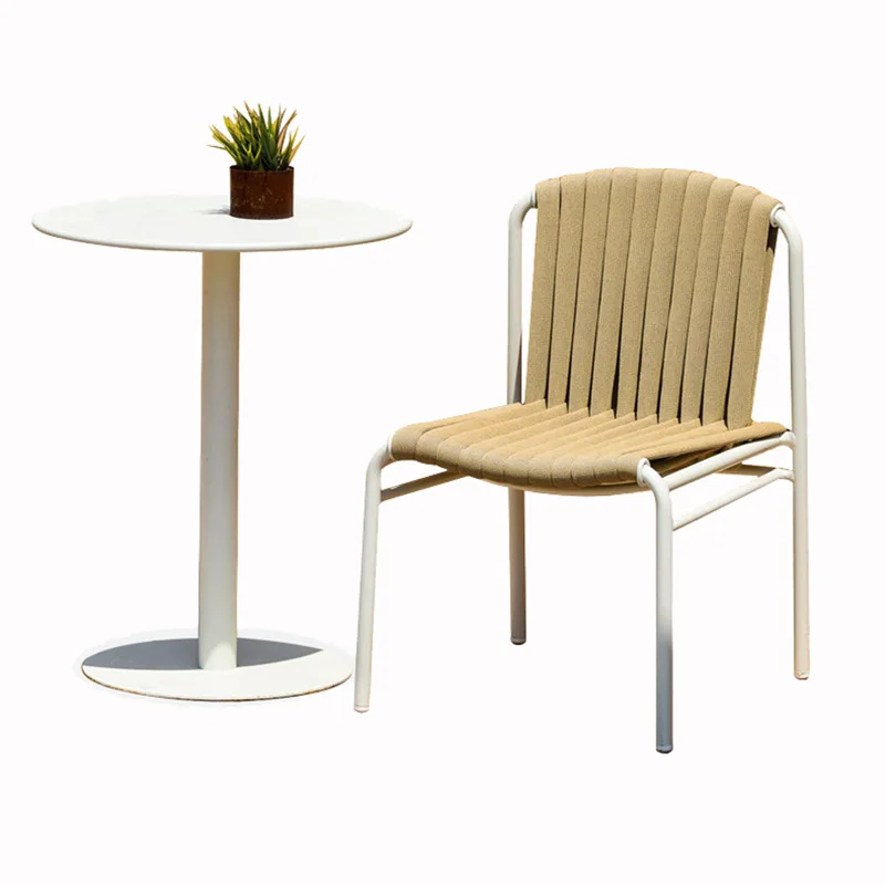 Outdoor sofa sunscreen small apartment single casual  chair