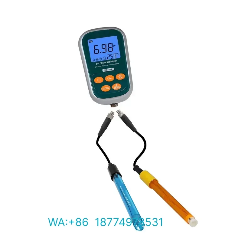 for NADE WS100 0 to 9.00 PF Fluoride Ion and pH Portable Meter Kit with 3-in-1 Fluoride Electrode Water Quality Analysis