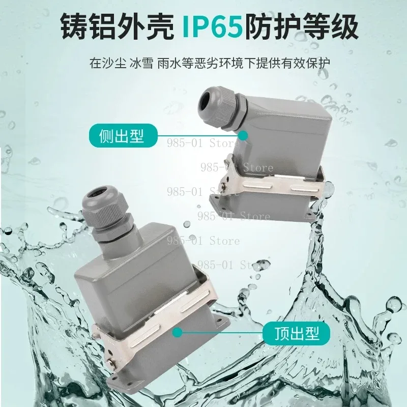 50-pin 50-core EUROMAP67 Robot Arm Connector Injection Molding Machine Euro Gauge 67 Plug
