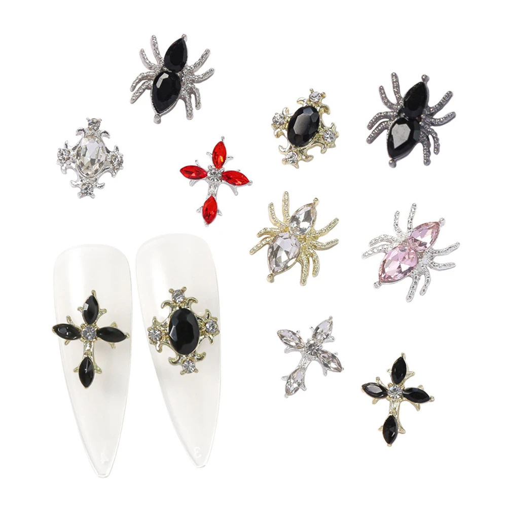 Sinn für die Realität Legierung Industrie Kunst Nagel Pailletten Design weit verbreitete Nagel Zubehör Make-up einfach zu bedienen