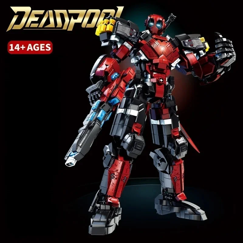 Red Superhero  Model Desktop Home Ornament, Perfect Holiday & Birthday Gift for  Fans & Figure Collectors
